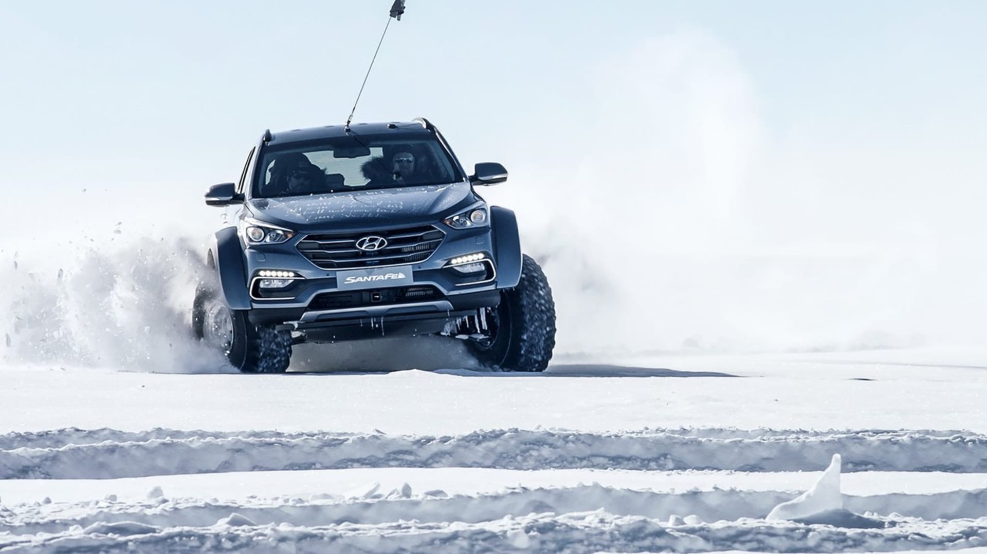 Hyundai upravil Santa Fe a zdolal Antarktidu