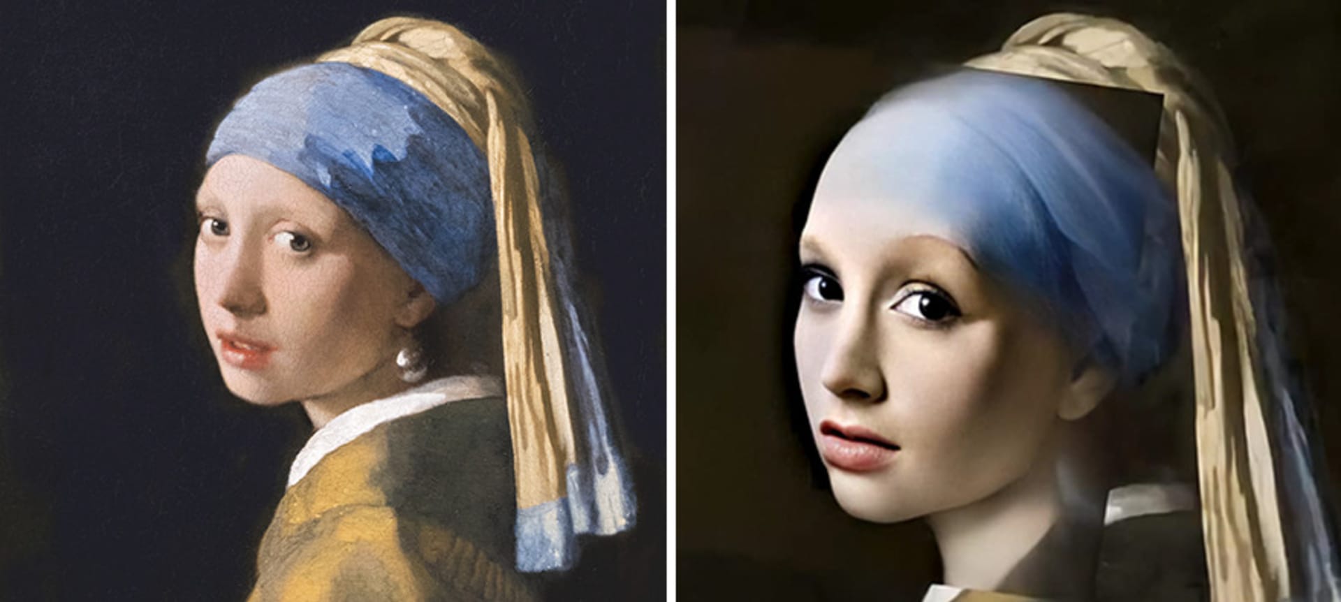 Johannes Vermeer - Dívka s perlou (1665 - 1667)