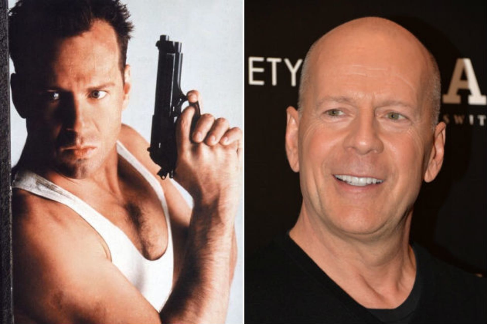 Bruce Willis tehdy a dnes...