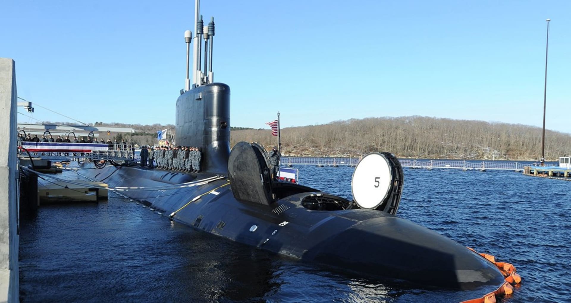 Křest ponorky USS Colorado