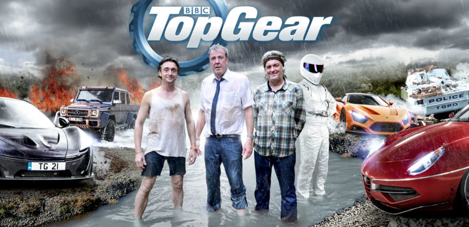 Hlavní aktéři pořadu Top Gear