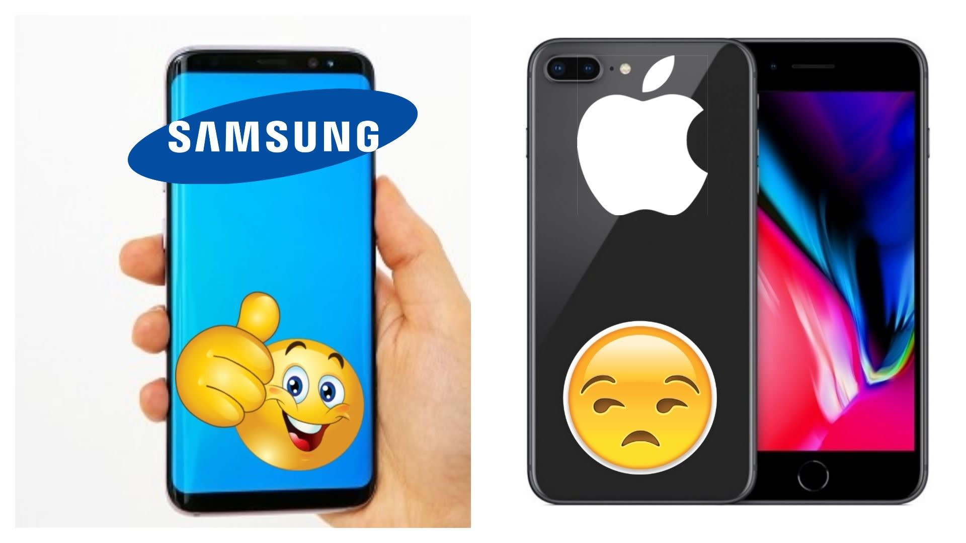 Samsung porazil nové iPhony v hodnocení zákazníků