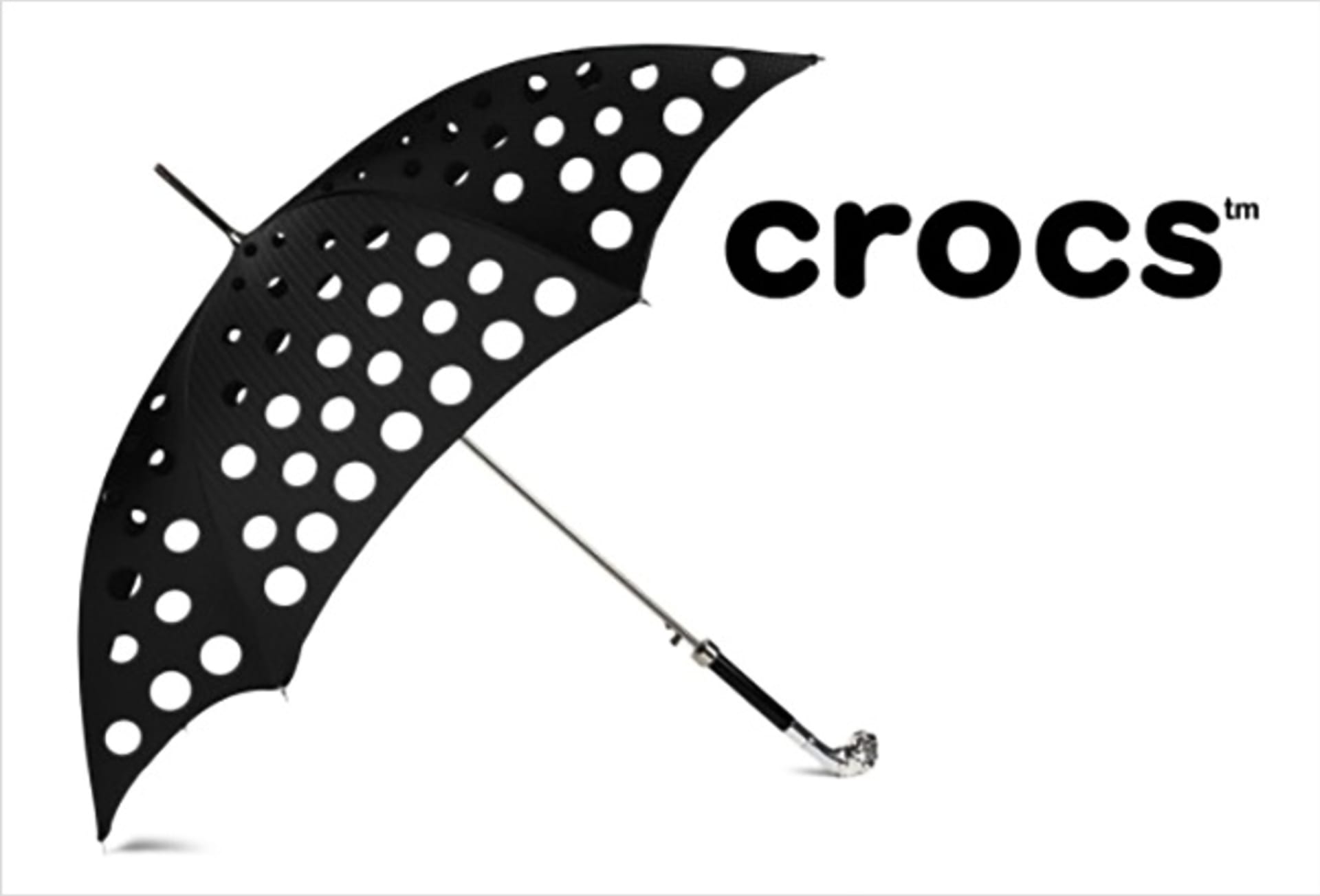 Odlehčené deštníky Crocs