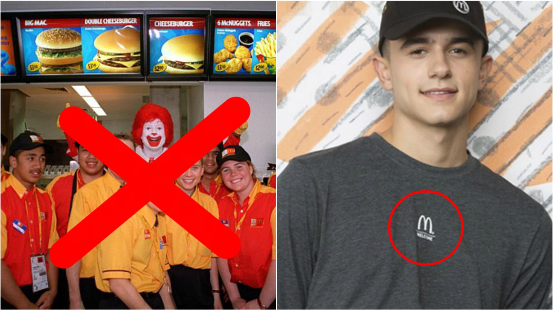 McDonalds zavádí nové uniformy