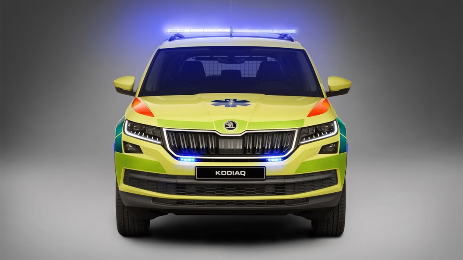 Škoda Kodiaq v nové verzi pro české záchranáře.
