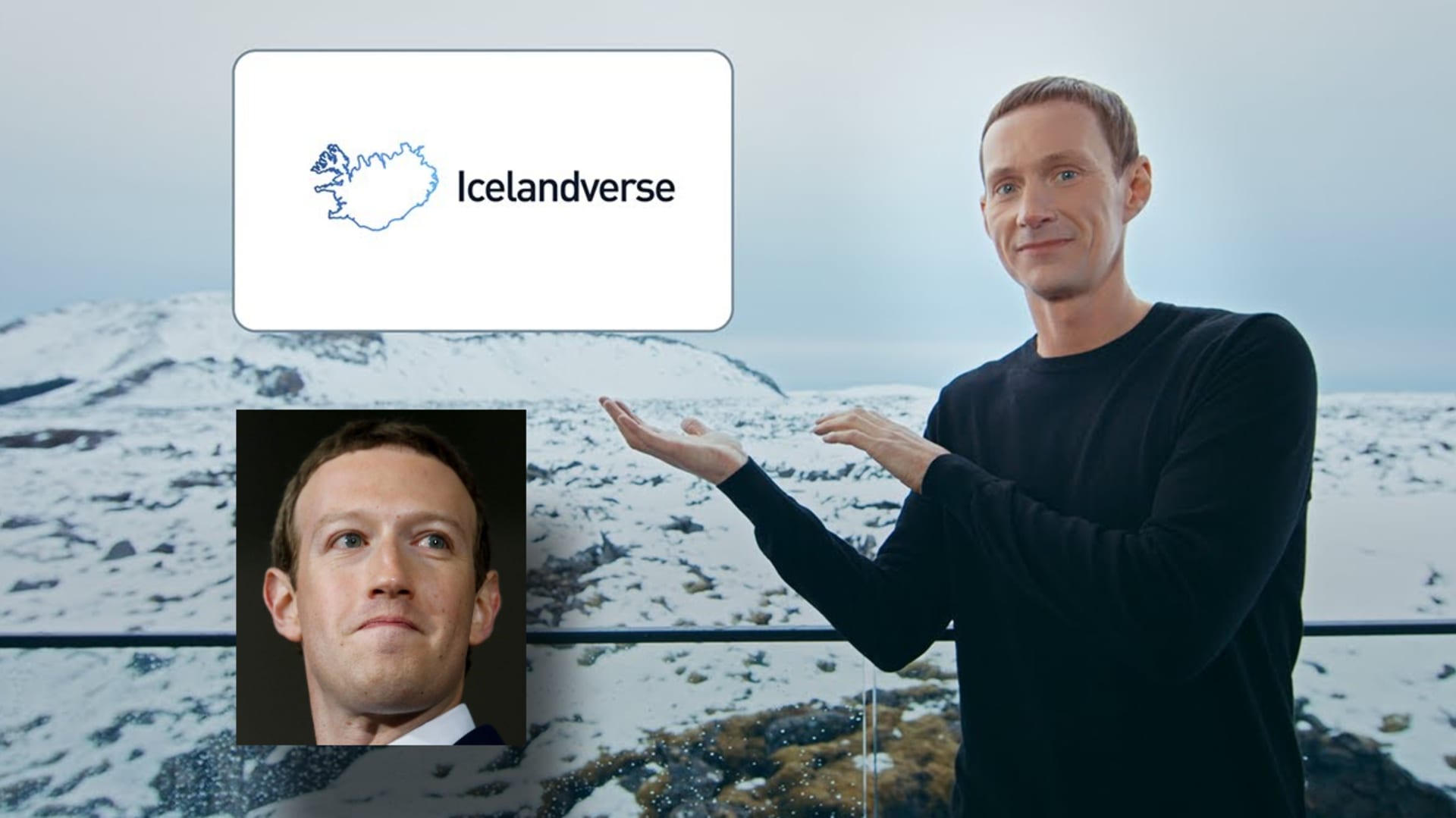 Island paroduje v nové reklamě virtuální svět Metaverse