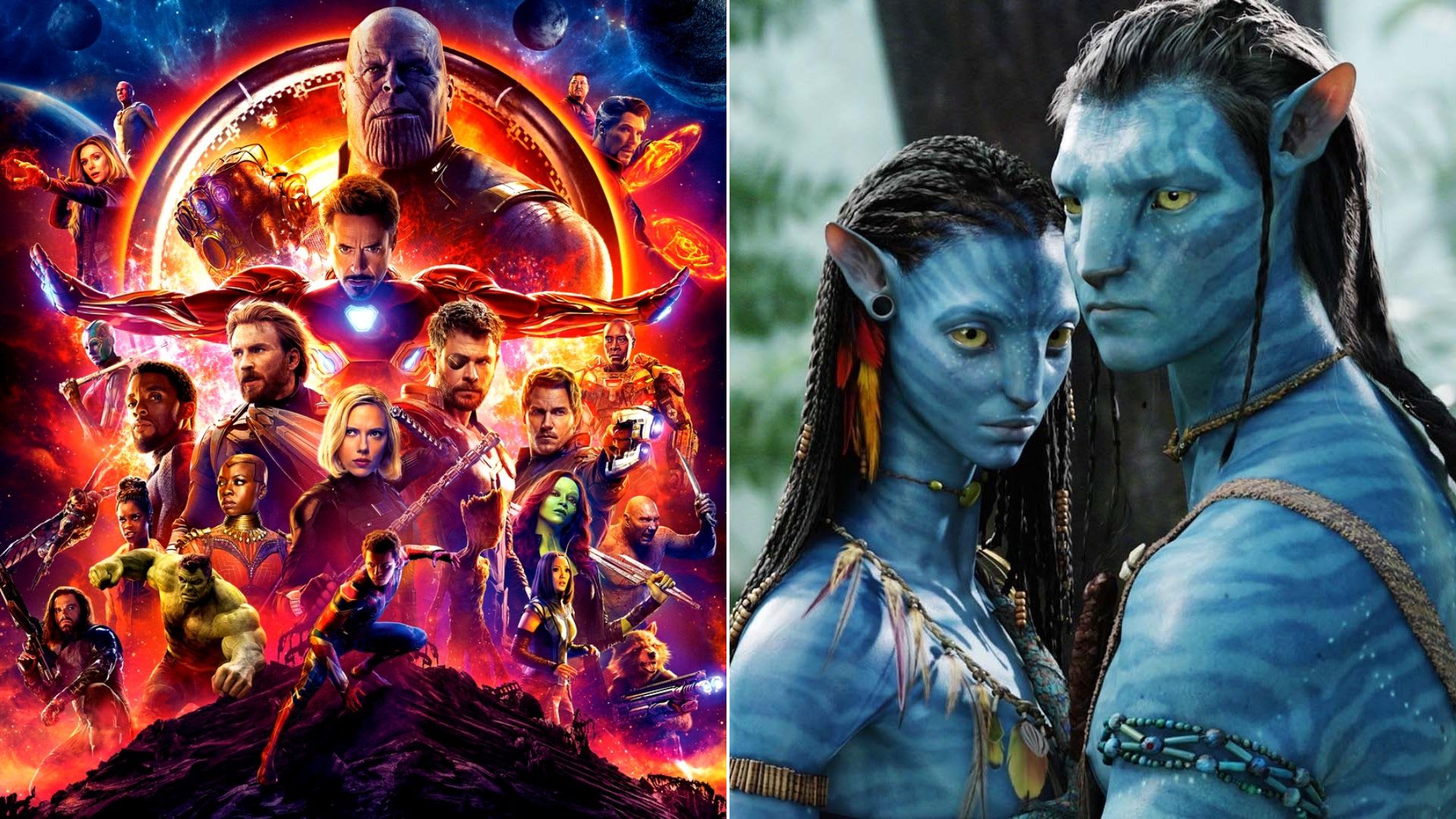 Avengers: Infinity War a Avatar