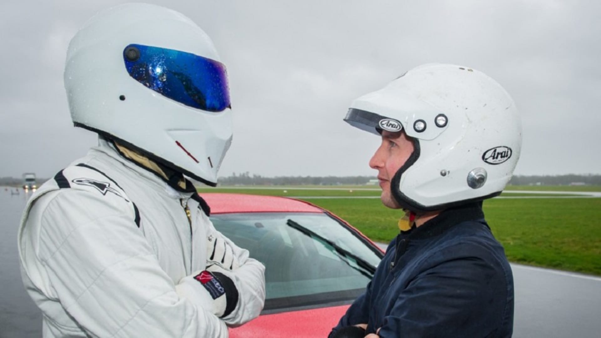 James Blunt a Stig v Top Gearu