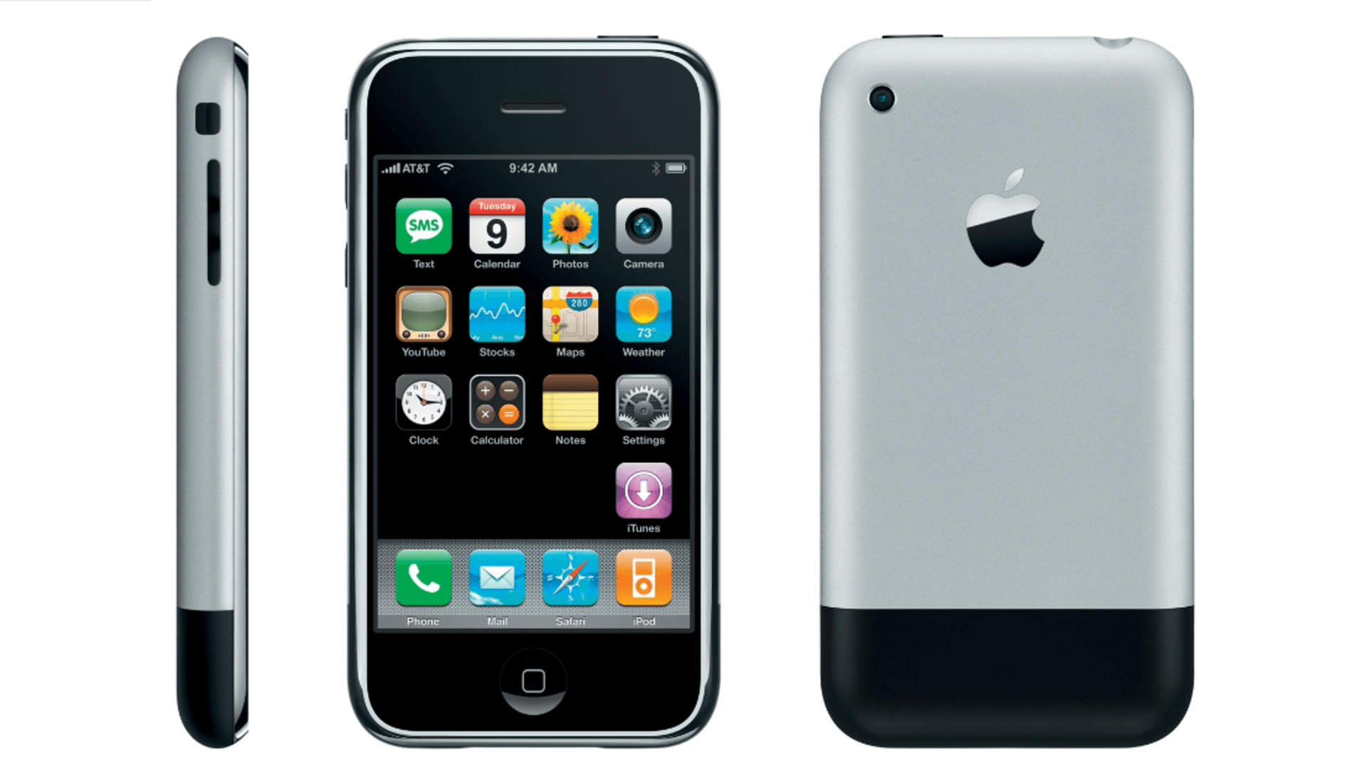Design iPhonu první generace