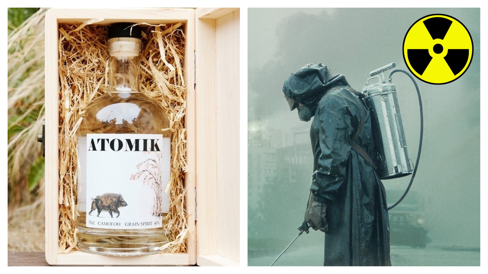 Vodka Atomic je vyrobena ze surovin z černobylské zakázané oblasti