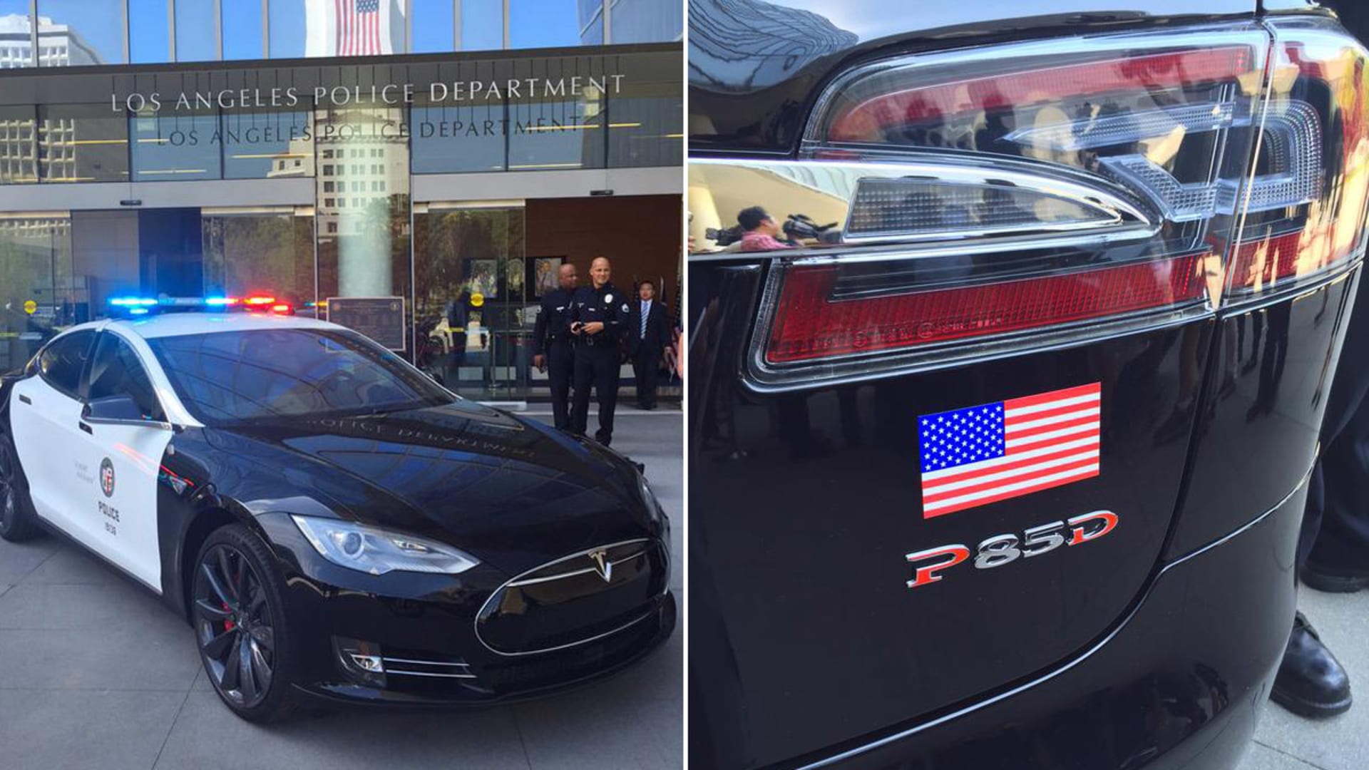 Policejní Tesla může brzy být realitou.