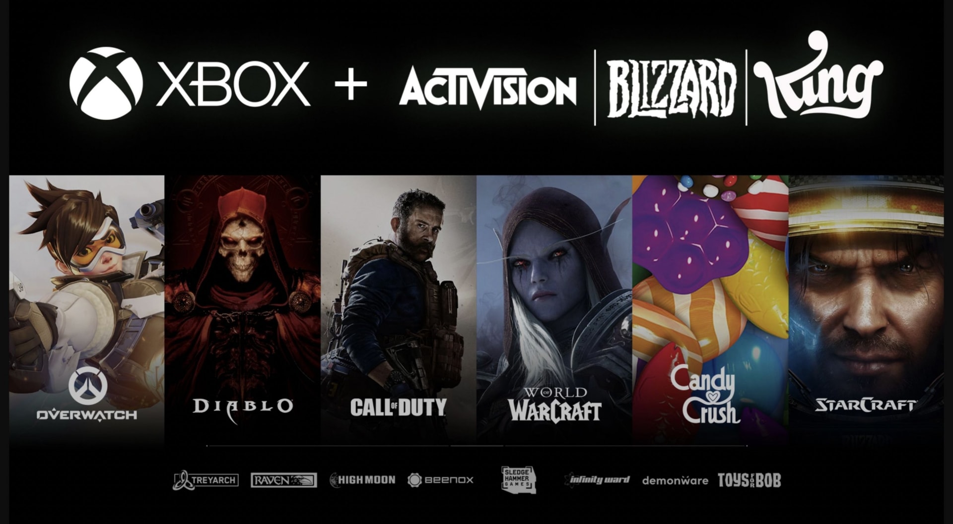 Microsoft kupuje herního giganta Activision Blizzard