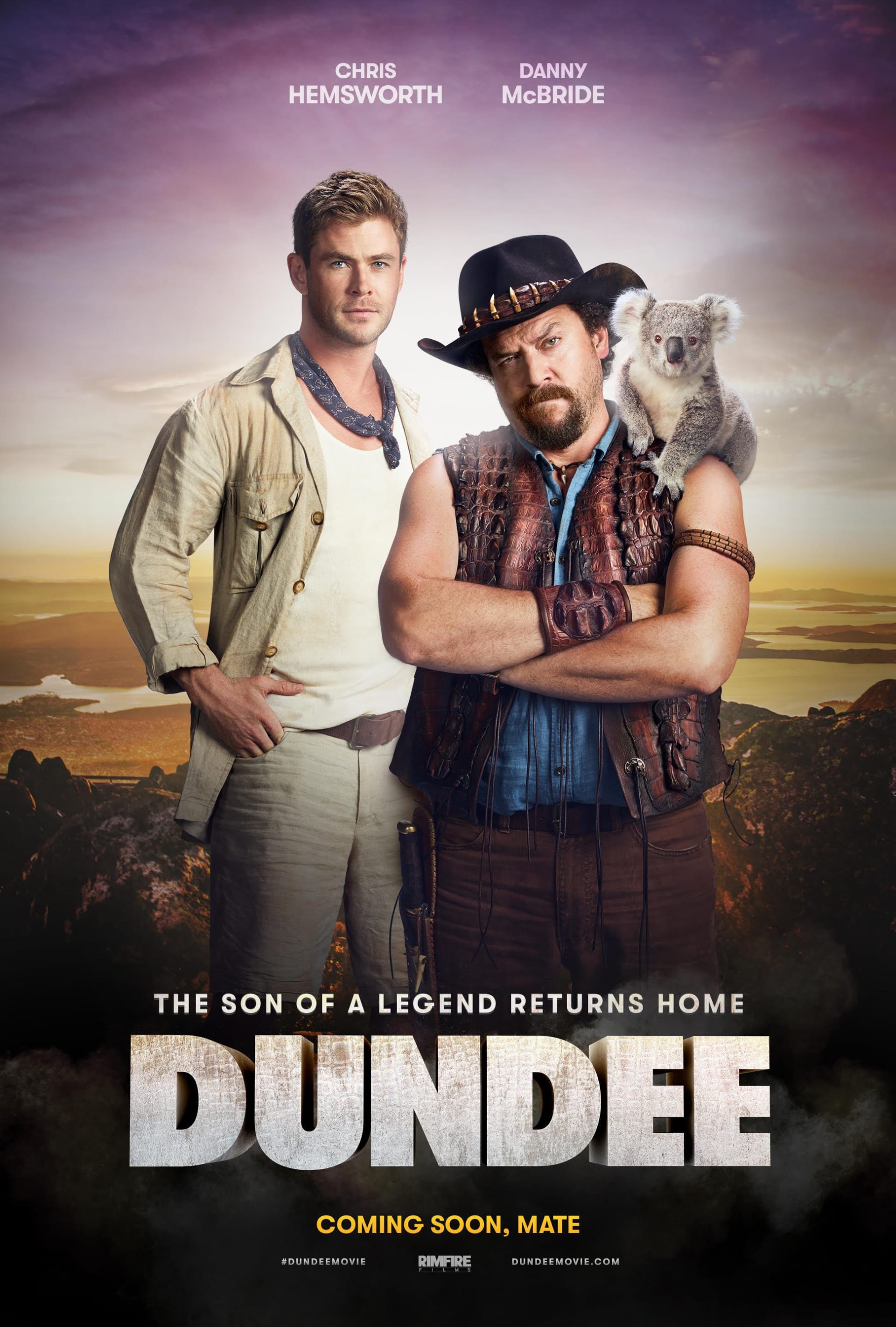 Plakát falešného pokračování Dundeeho