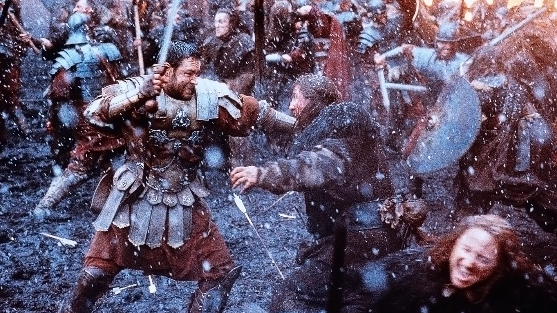 O římské aroganci během bitev vypovídal i snímek Gladiátor