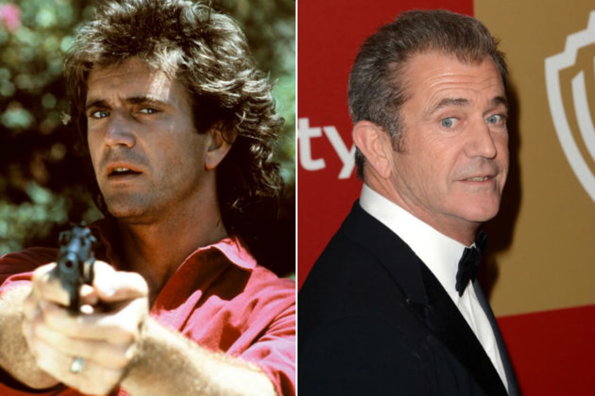 Mel Gibson tehdy a dnes...
