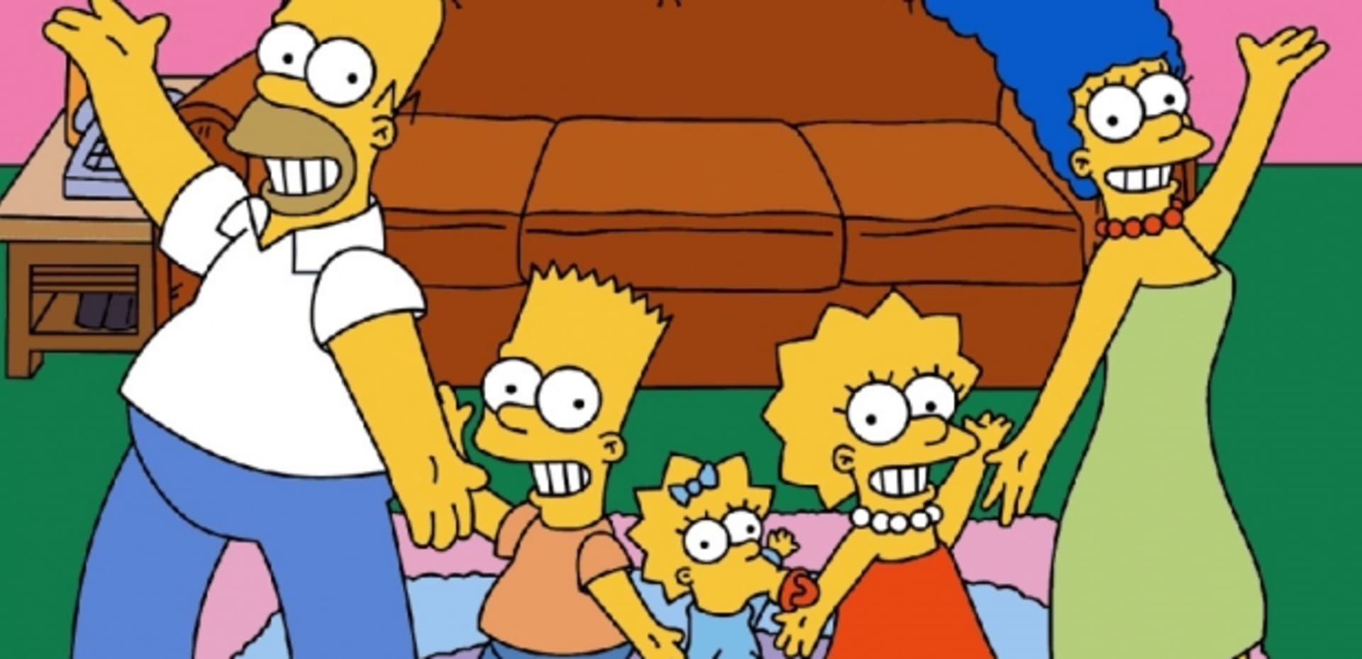 Simpsonovi jako šťastná rodinka