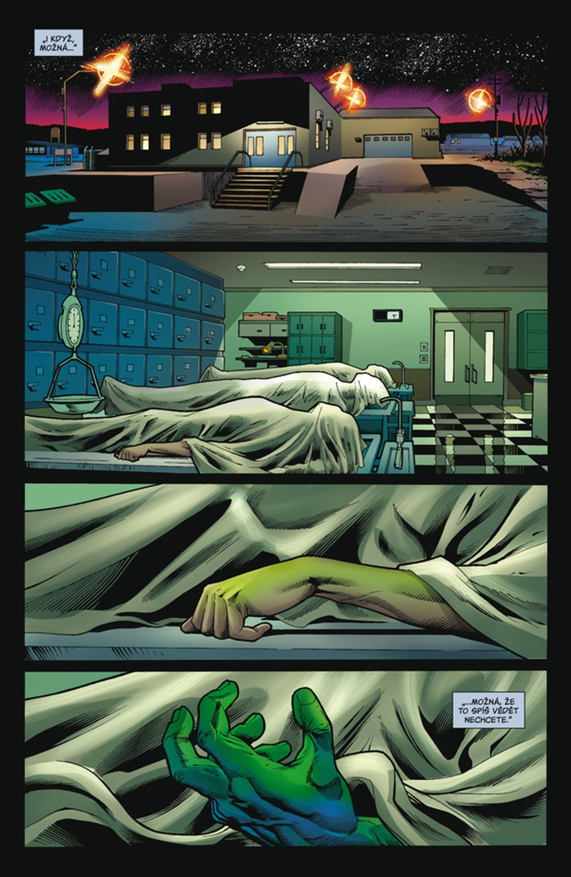Ukázka z komiksu Immortal Hulk: Nebo je obojím?
