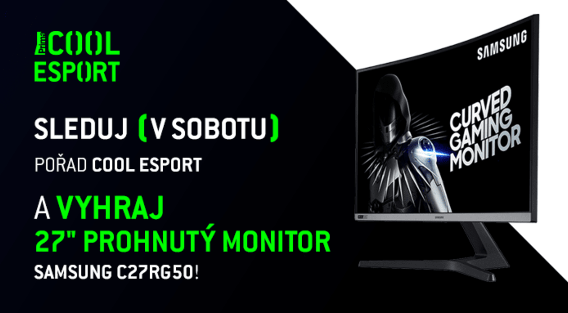 V první epizodě nové série našeho pořadu odstartuje soutěž o monitor Samsung C27RG50!