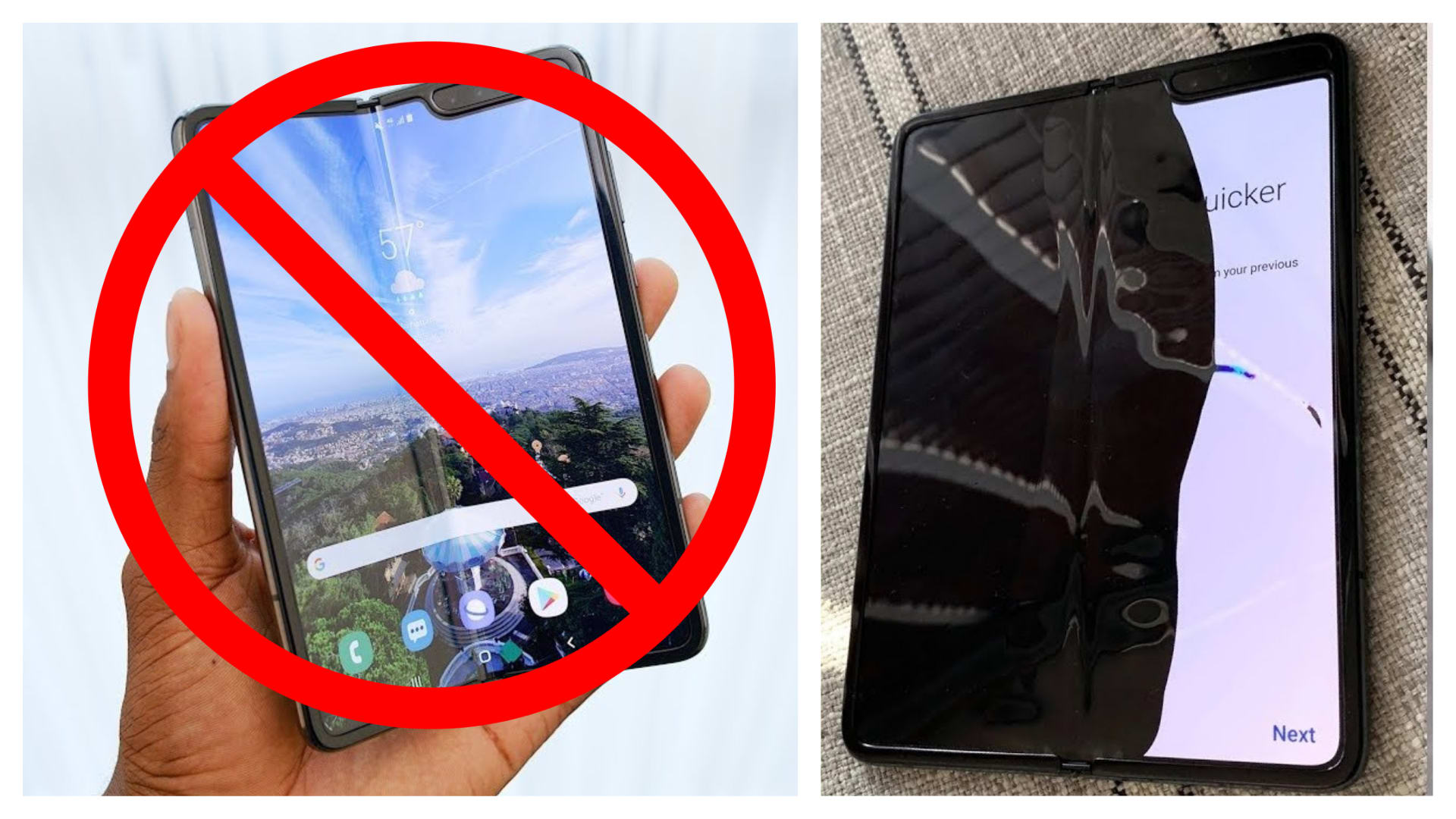 Samsung Galaxy Fold kvůli problémům s diplejem zatím nepůjde do prodeje