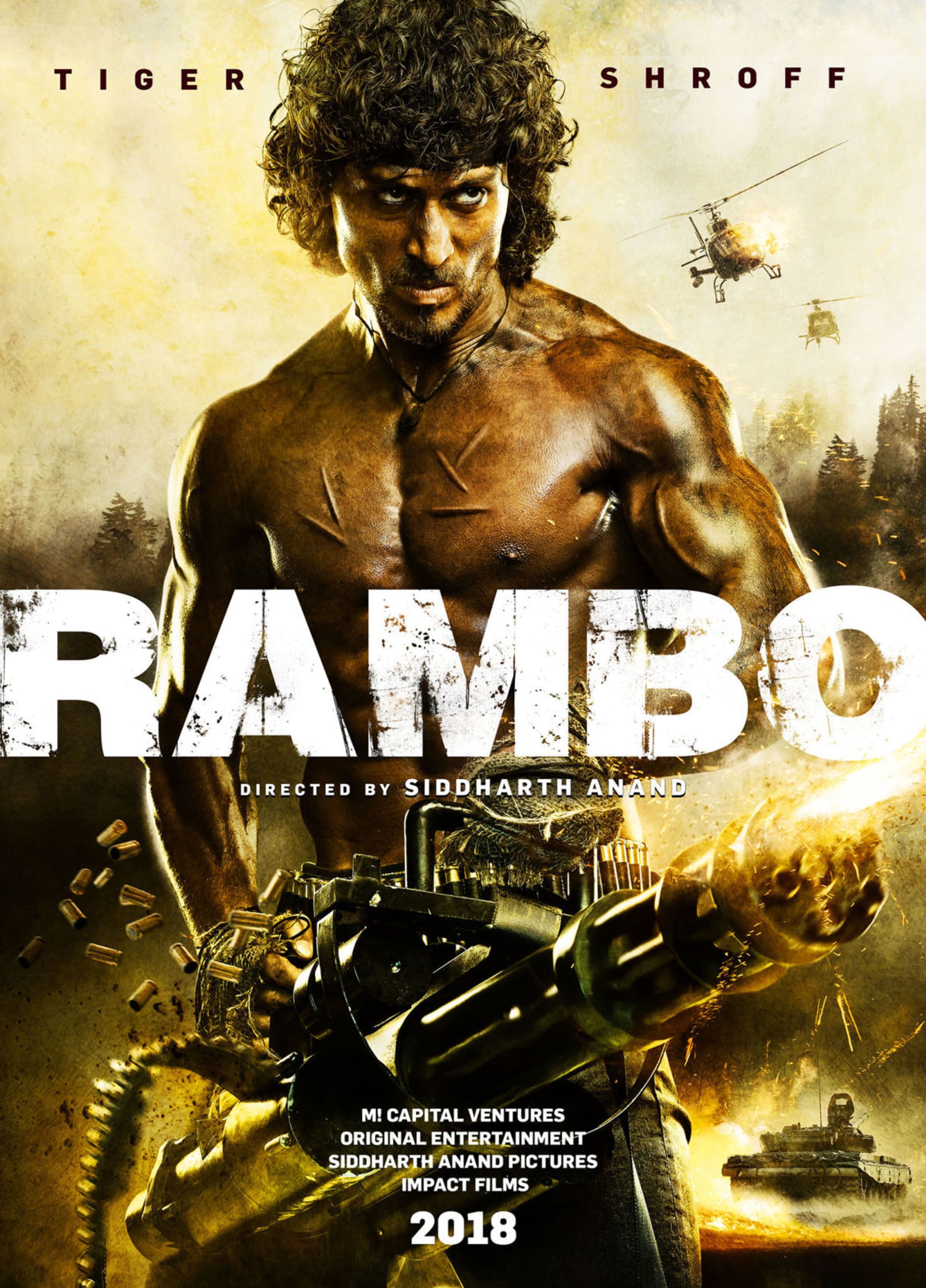 Plakát indického Ramba