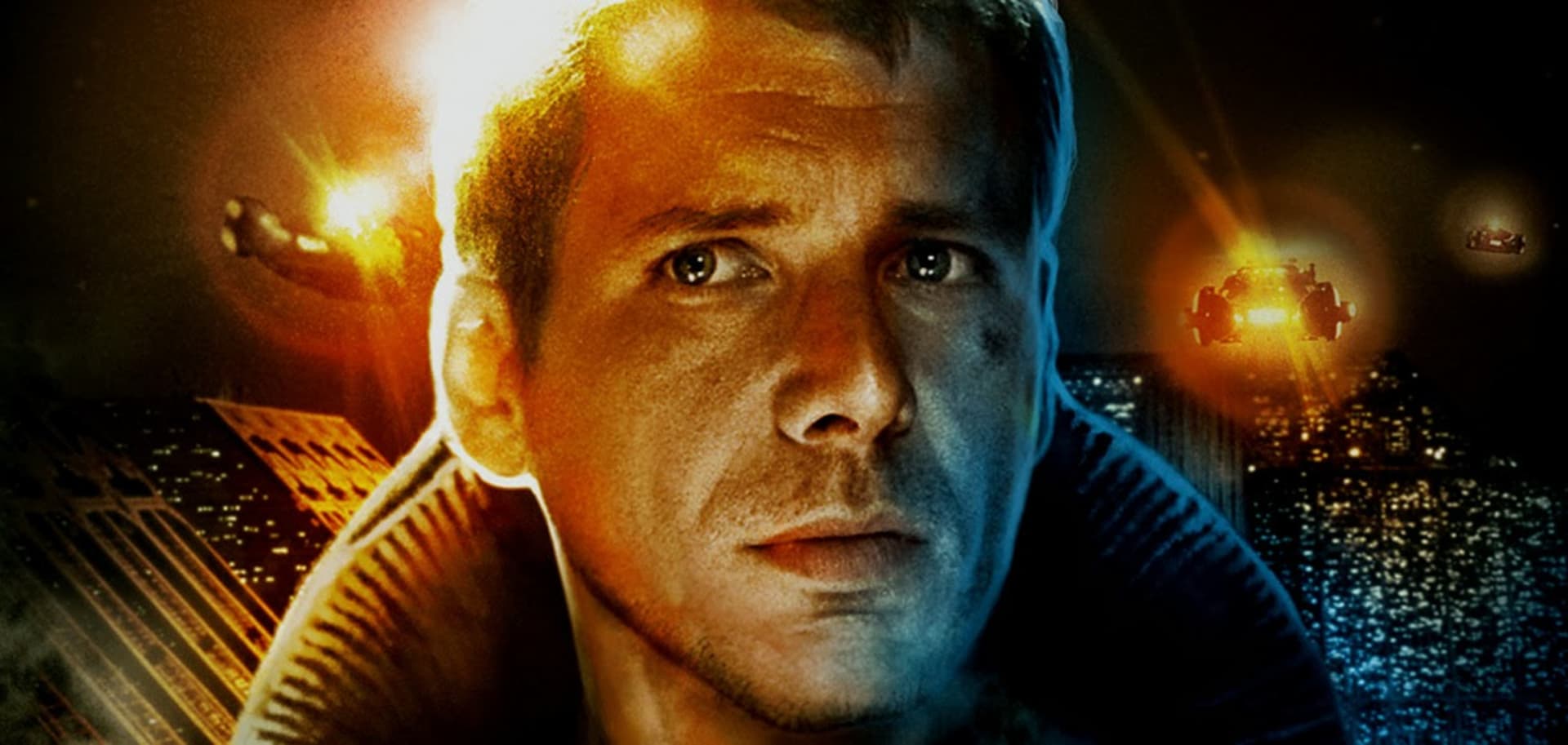 Harrison Ford jako Rick Deckard z Blade Runnera