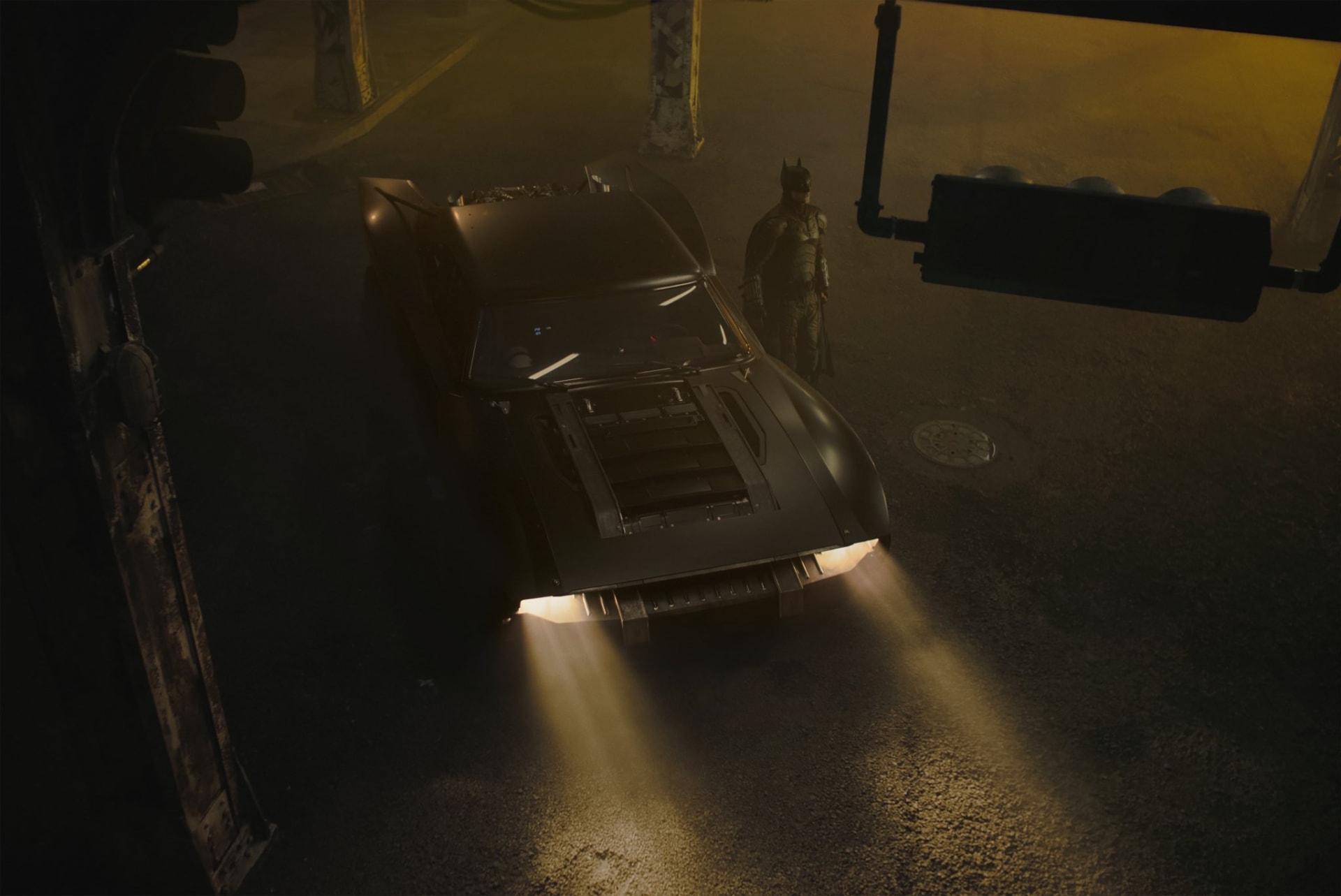 První fotky nového Batmobilu 1