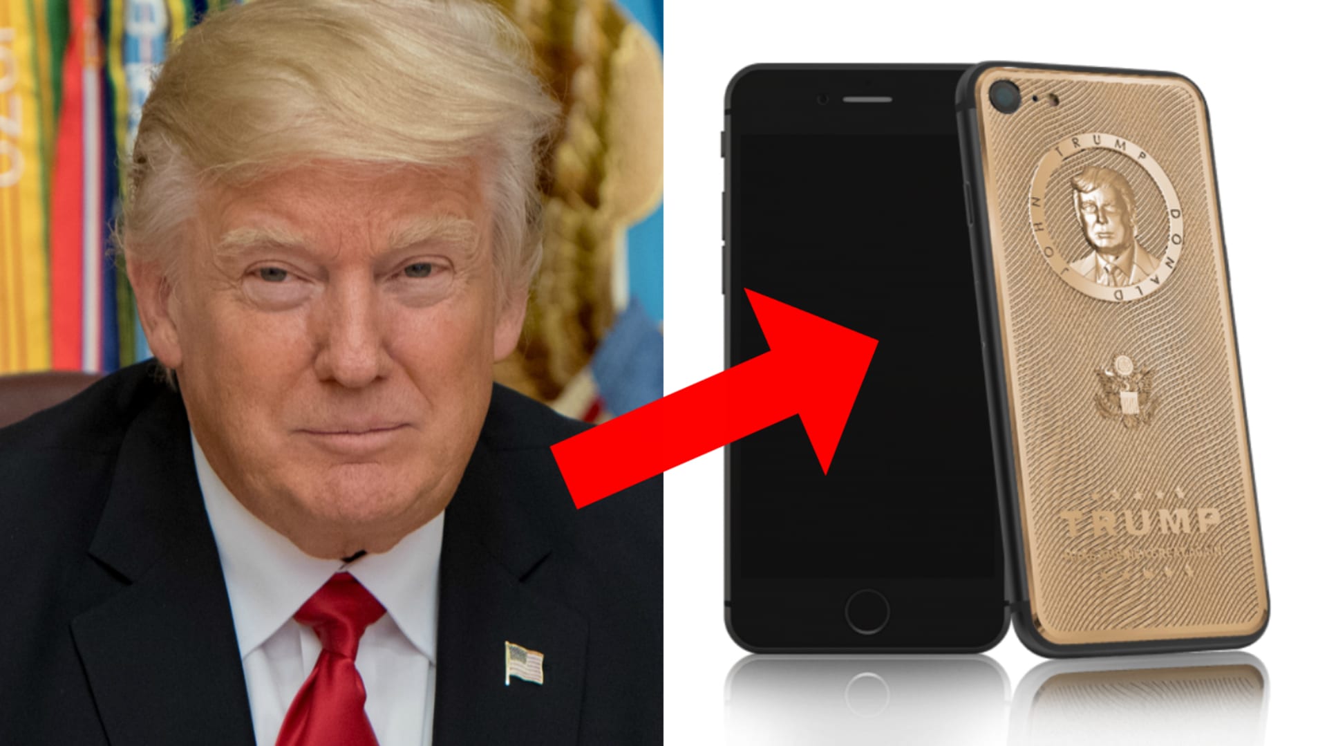 Trumpův telefon má jedinou aplikaci