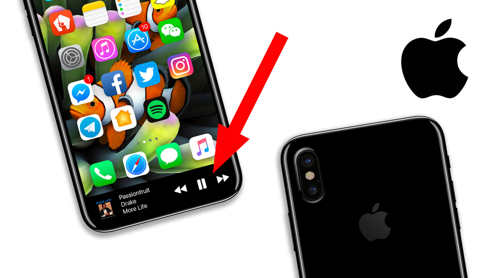 Jak bude vypadat funkční oblast v chystaném iPhonu 8?