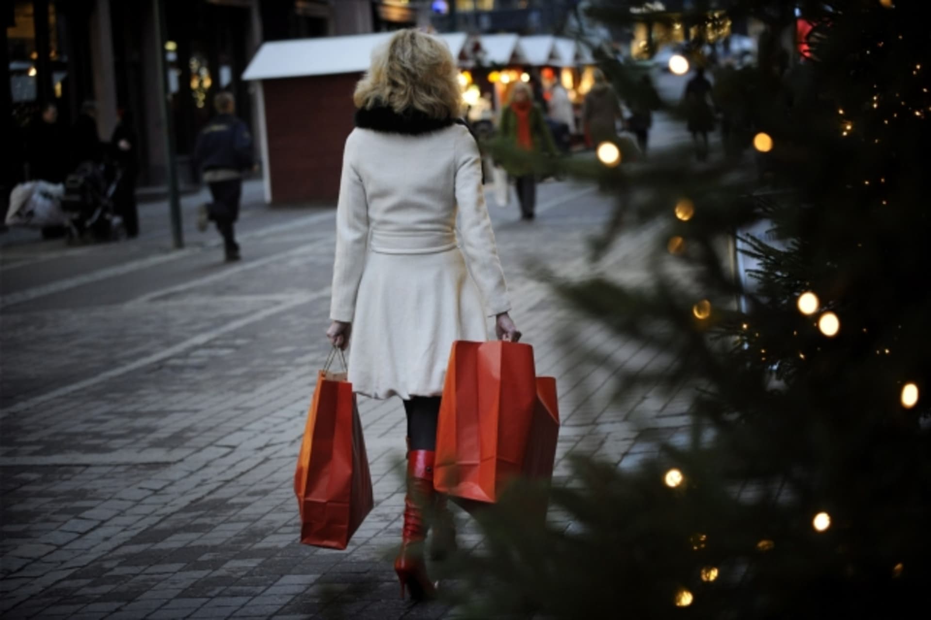 Vánoční nákupy  - ilustrační foto