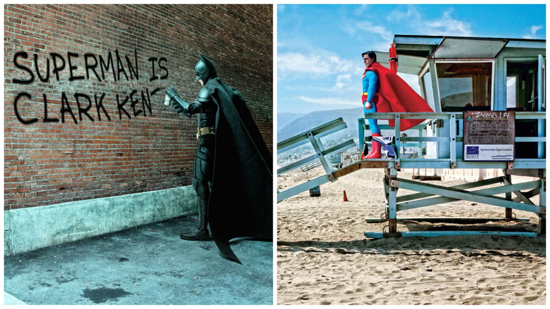Batman vs Superman - běžný život.