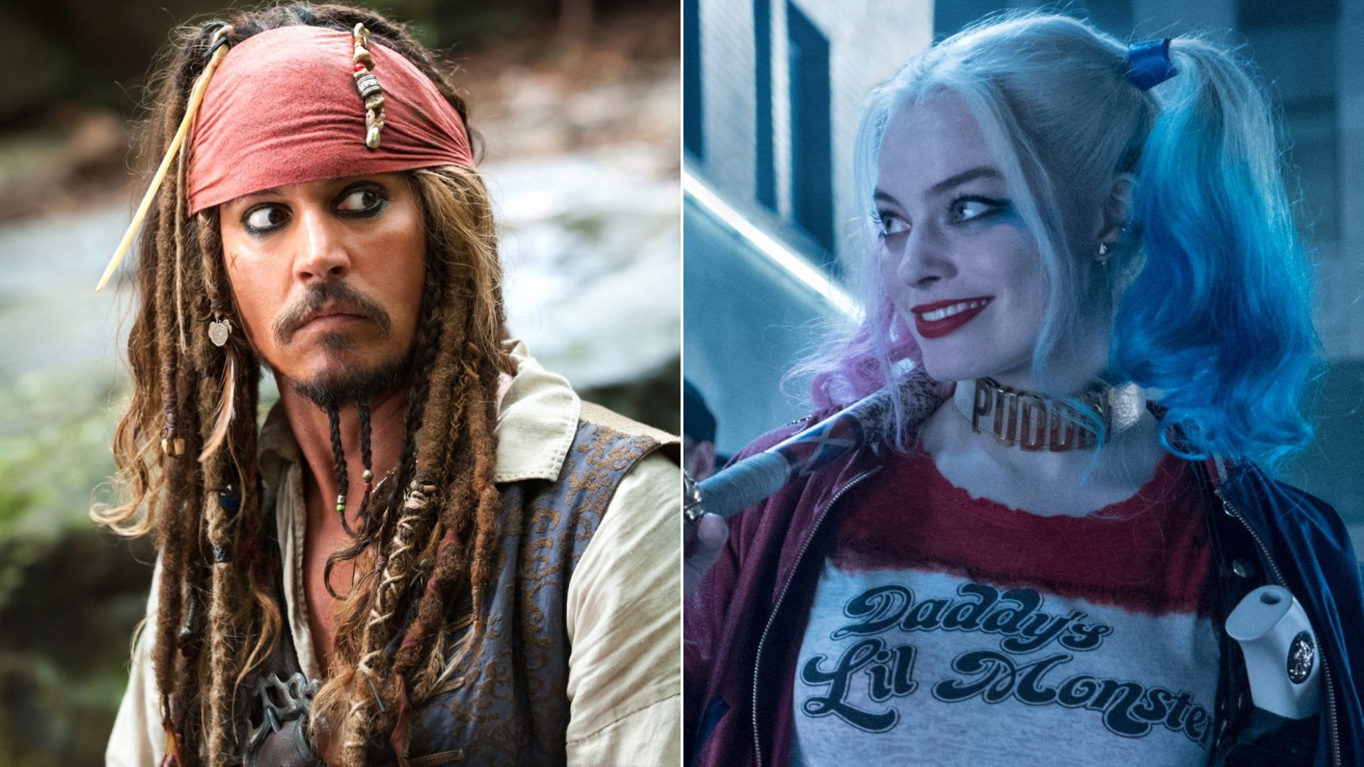 Jack Sparrow a Harley Quinn