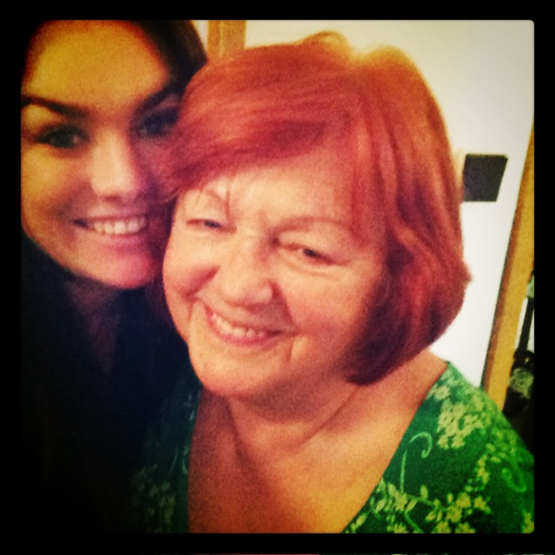 Ewa Farna s babičkou