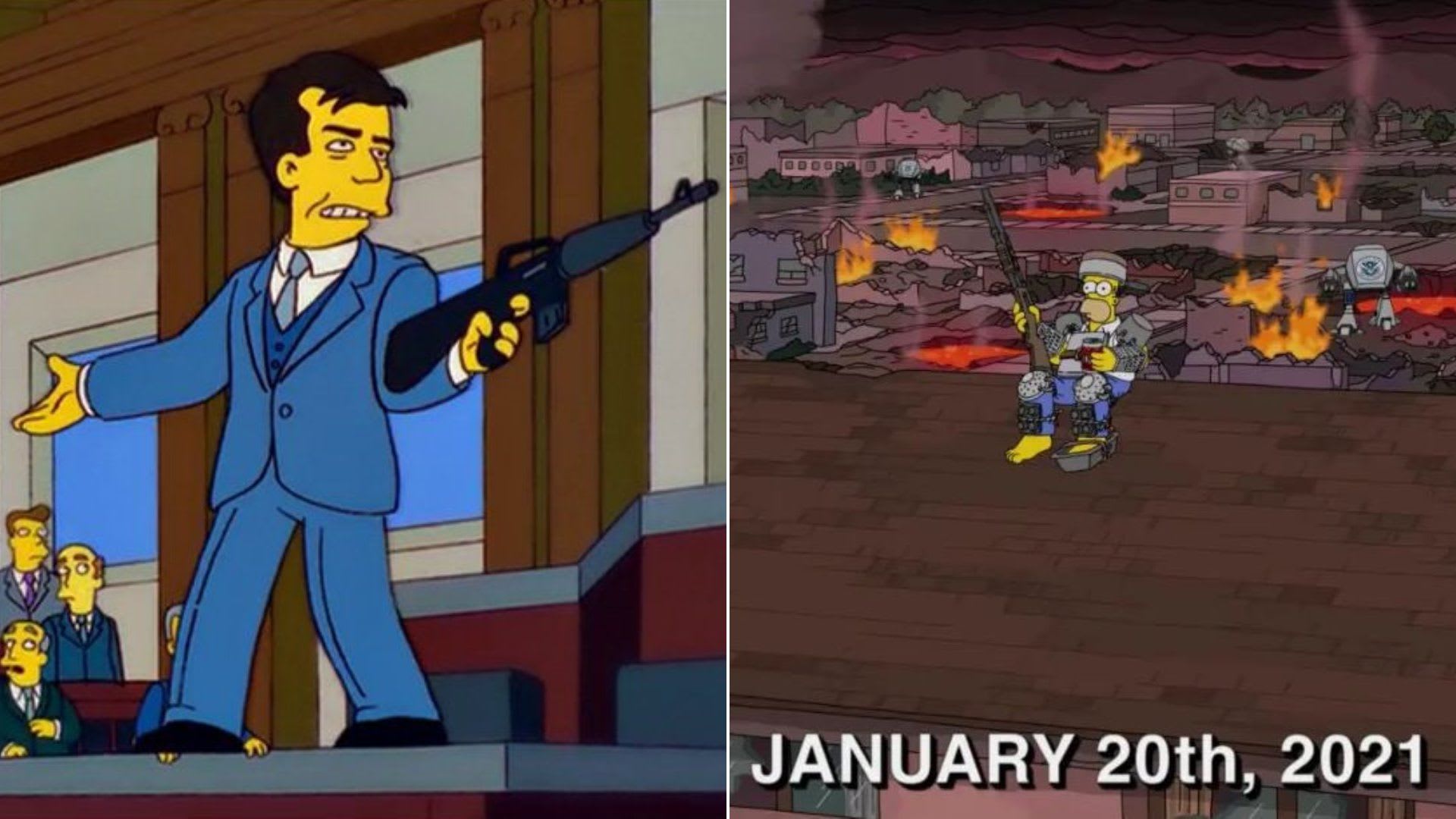 Simpsonovi předpověděli útok na Kapitol