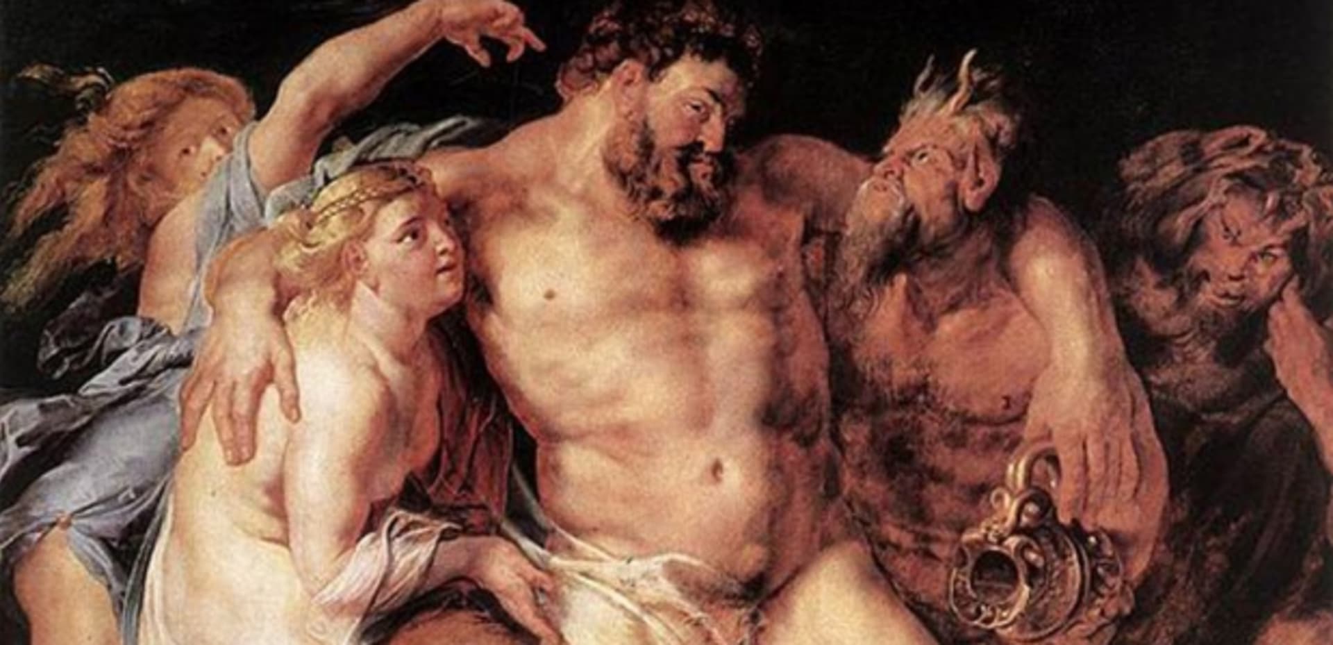 Bájný Herkules od Petera Paula Rubense