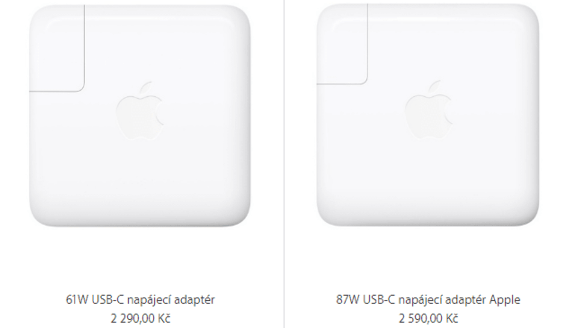 K rychlému nabití nových iPhonů potřebujete adaptér pro MacBook