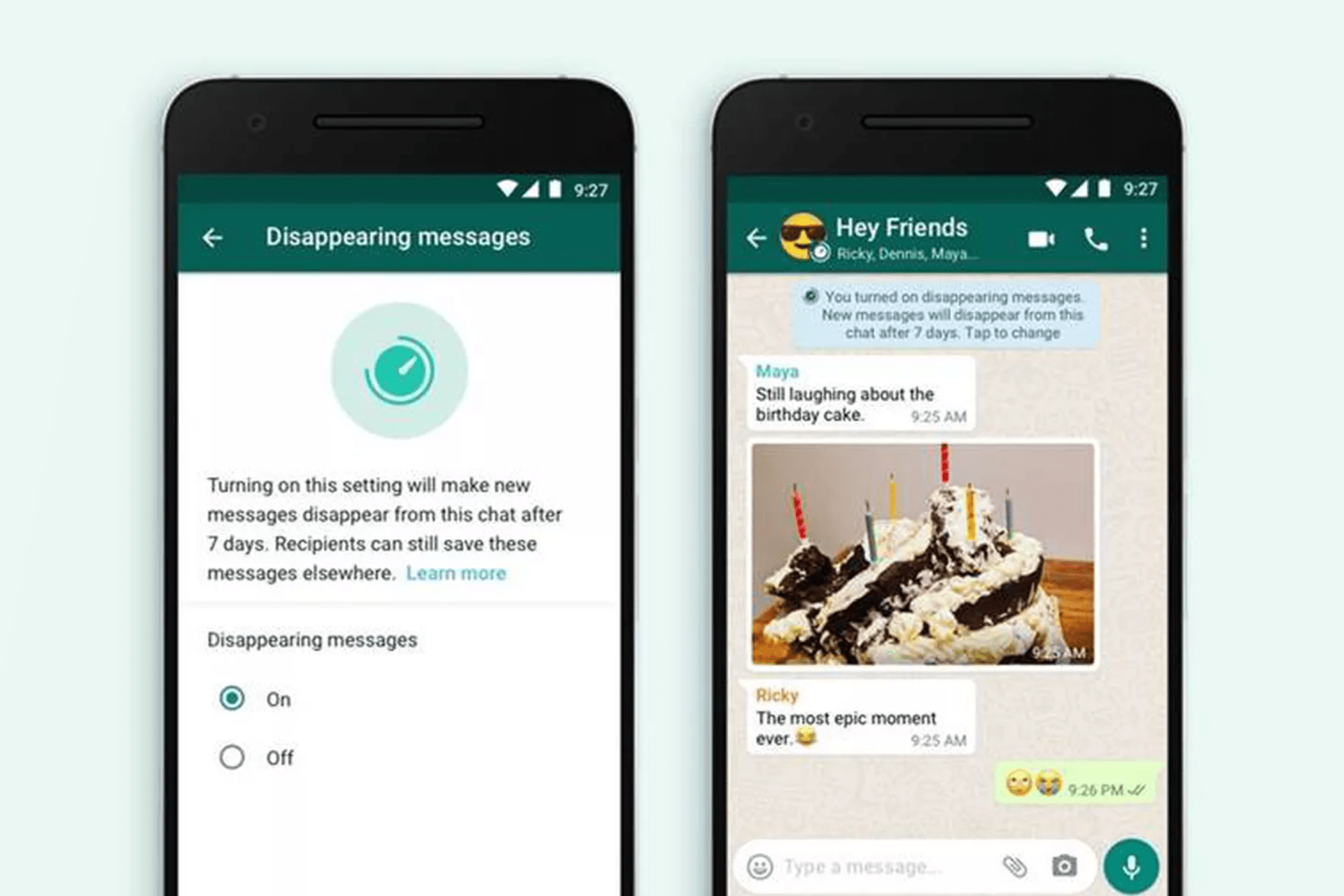 WhatsApp přináší automatické mazání zpráv po sedmi dnech