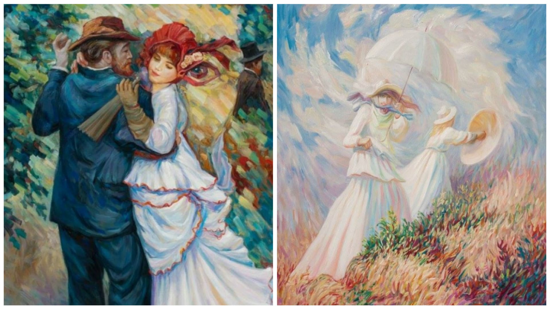 Zkušené oko okamžitě vidí Renoira a Moneta