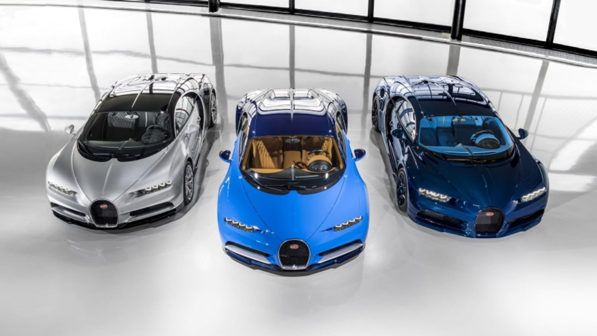 Bugatti dodalo první tři Chirony