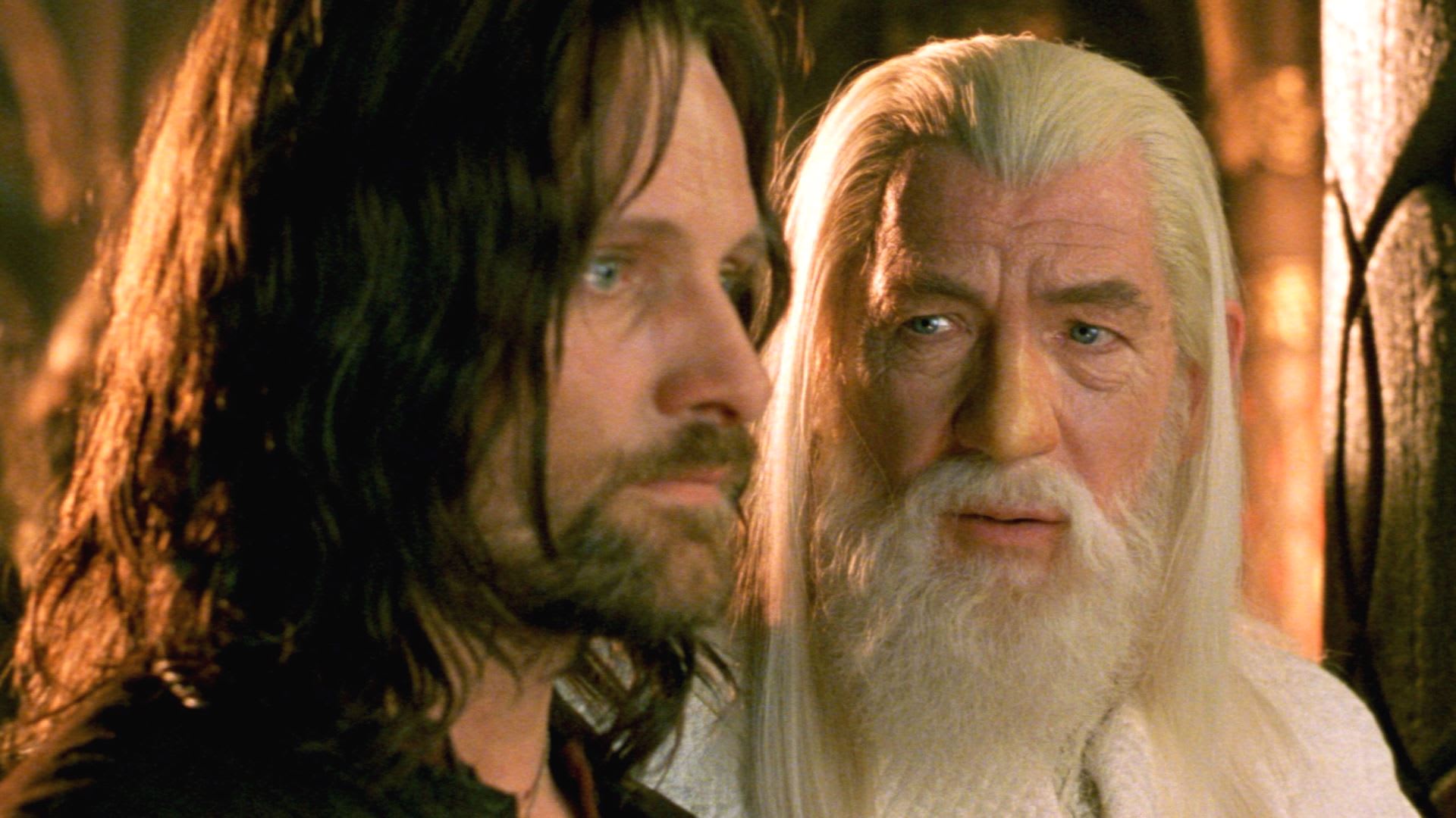Aragorn a Gandalf