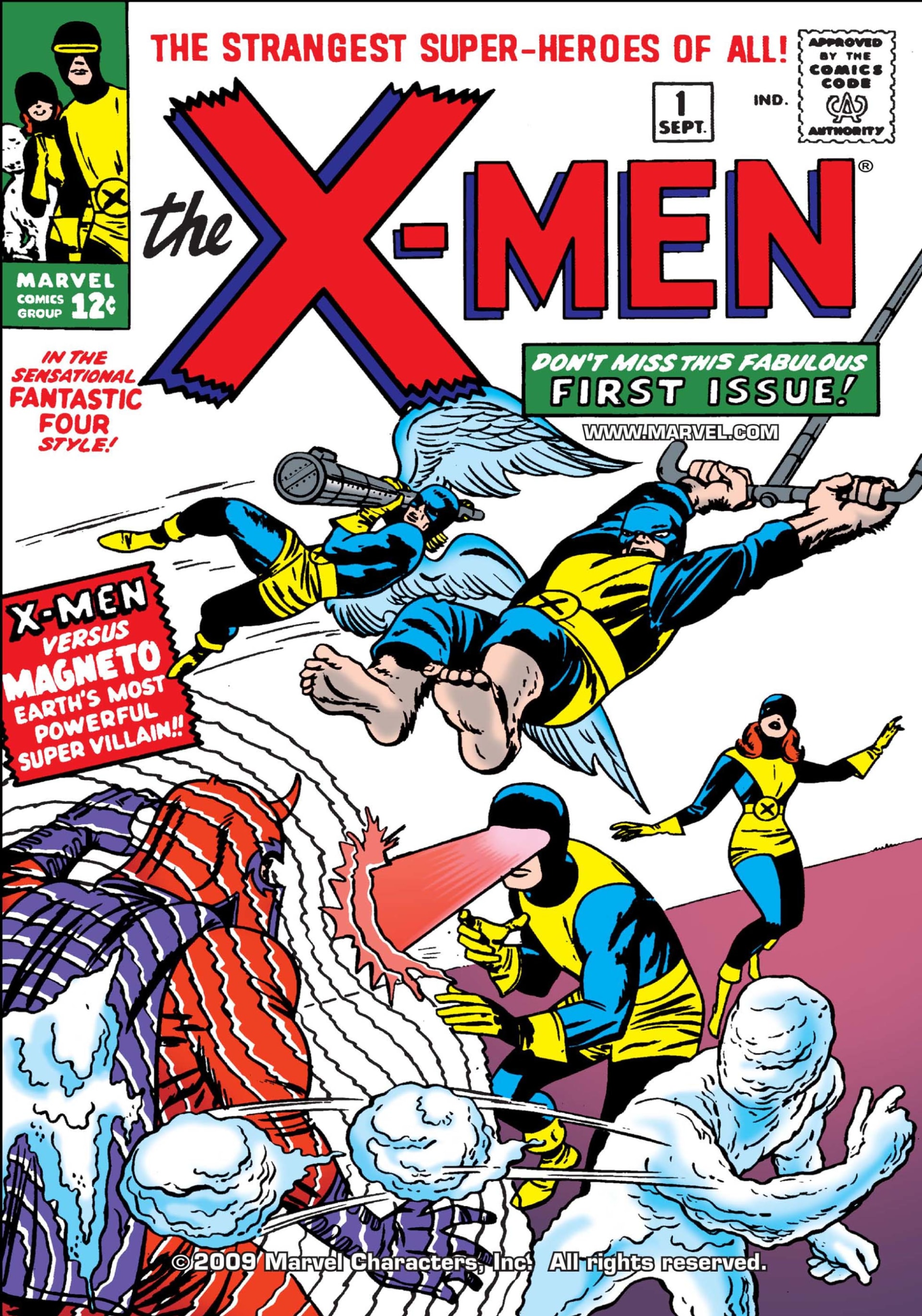 Uncanny X-Men #1 z roku 1963