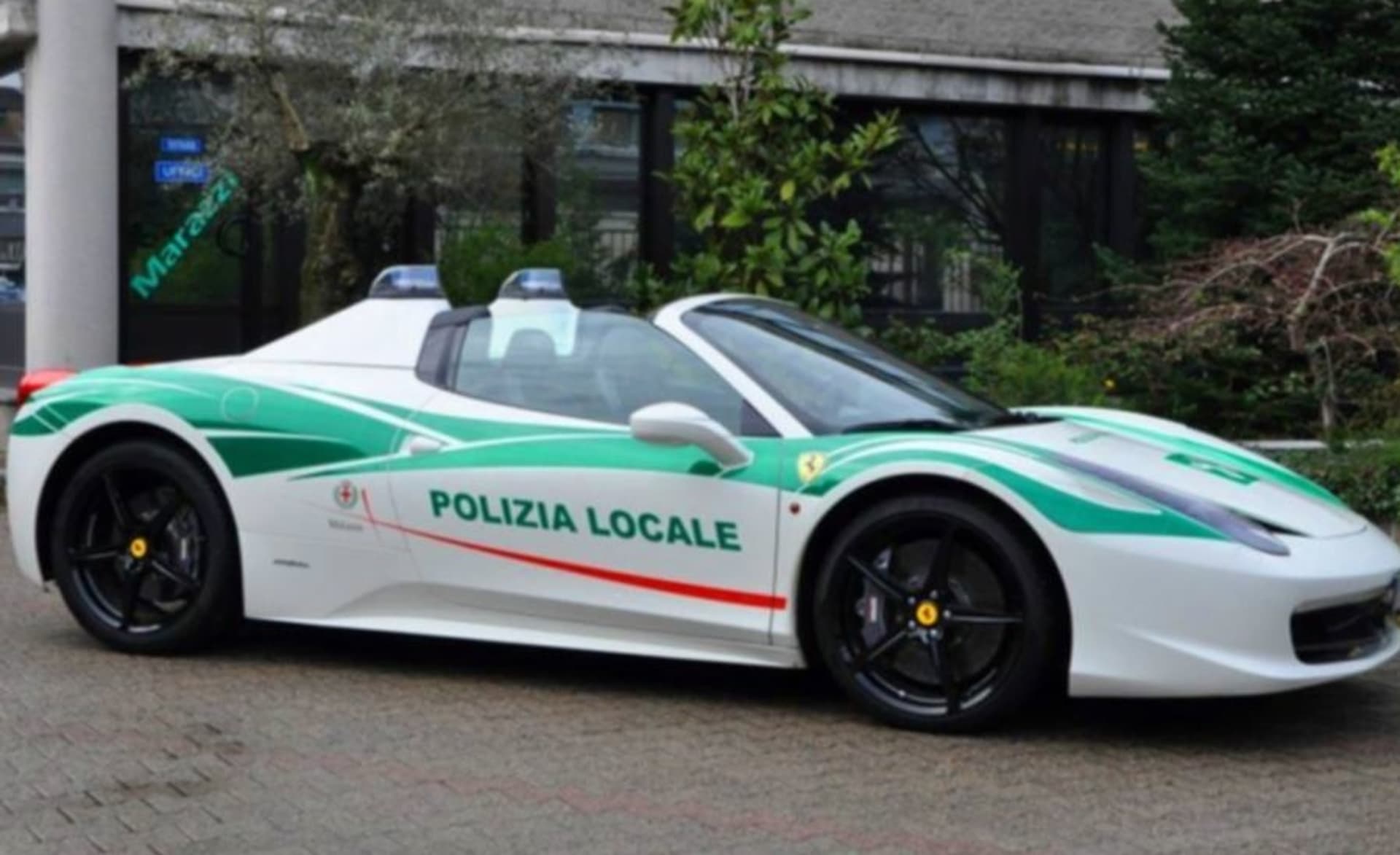 Ferrari 458 Spider italské policie