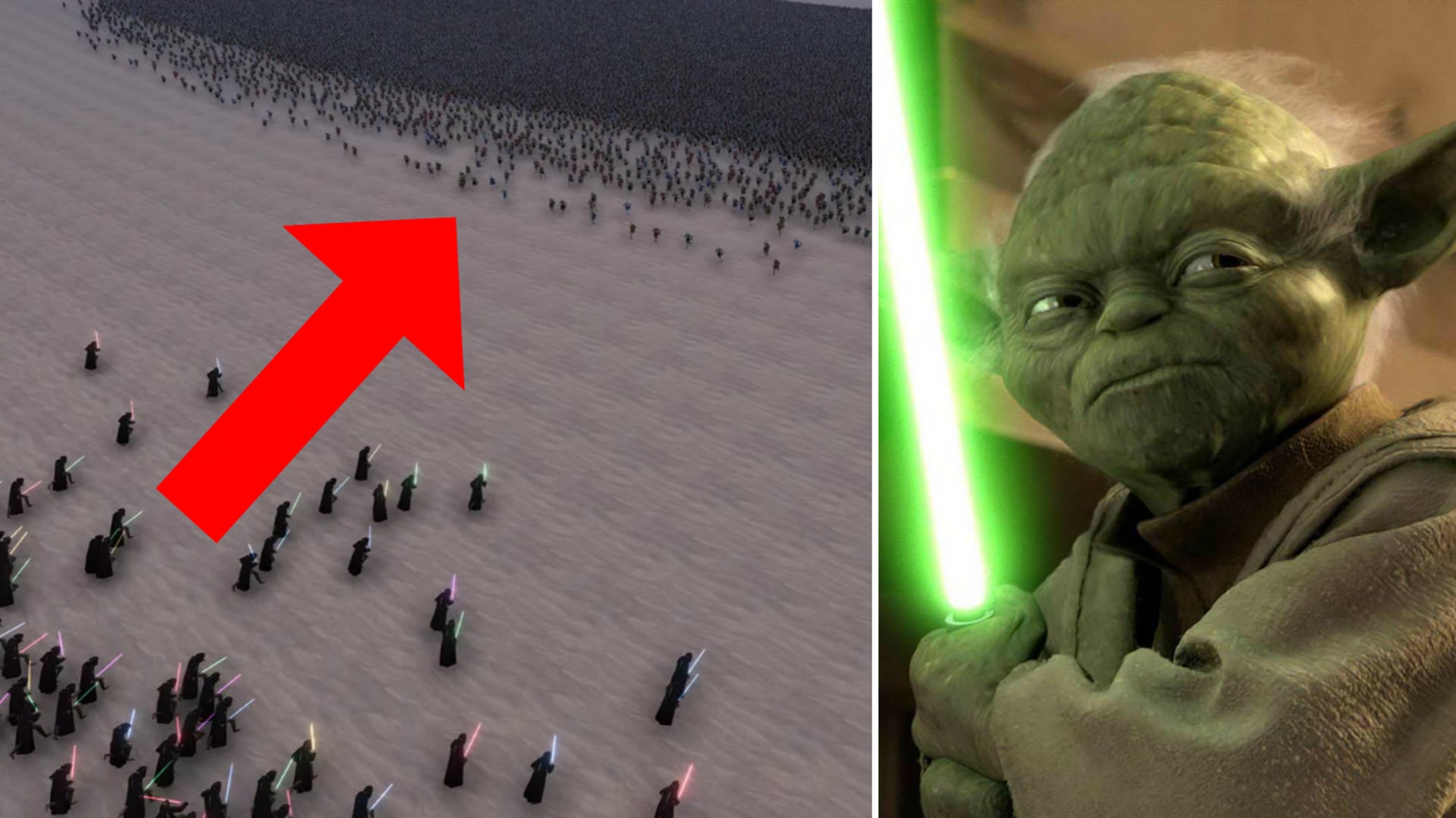 300 rytířů Jedi proti 60tisícové přesile