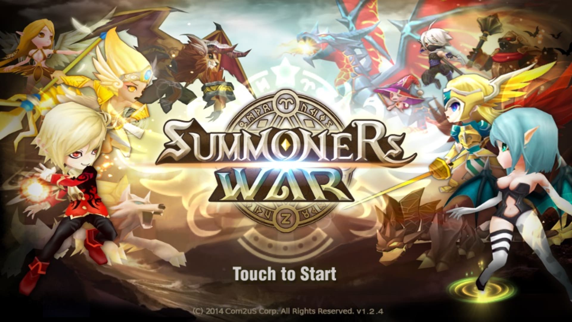 Summoners War Sky Arena - Touch To Start