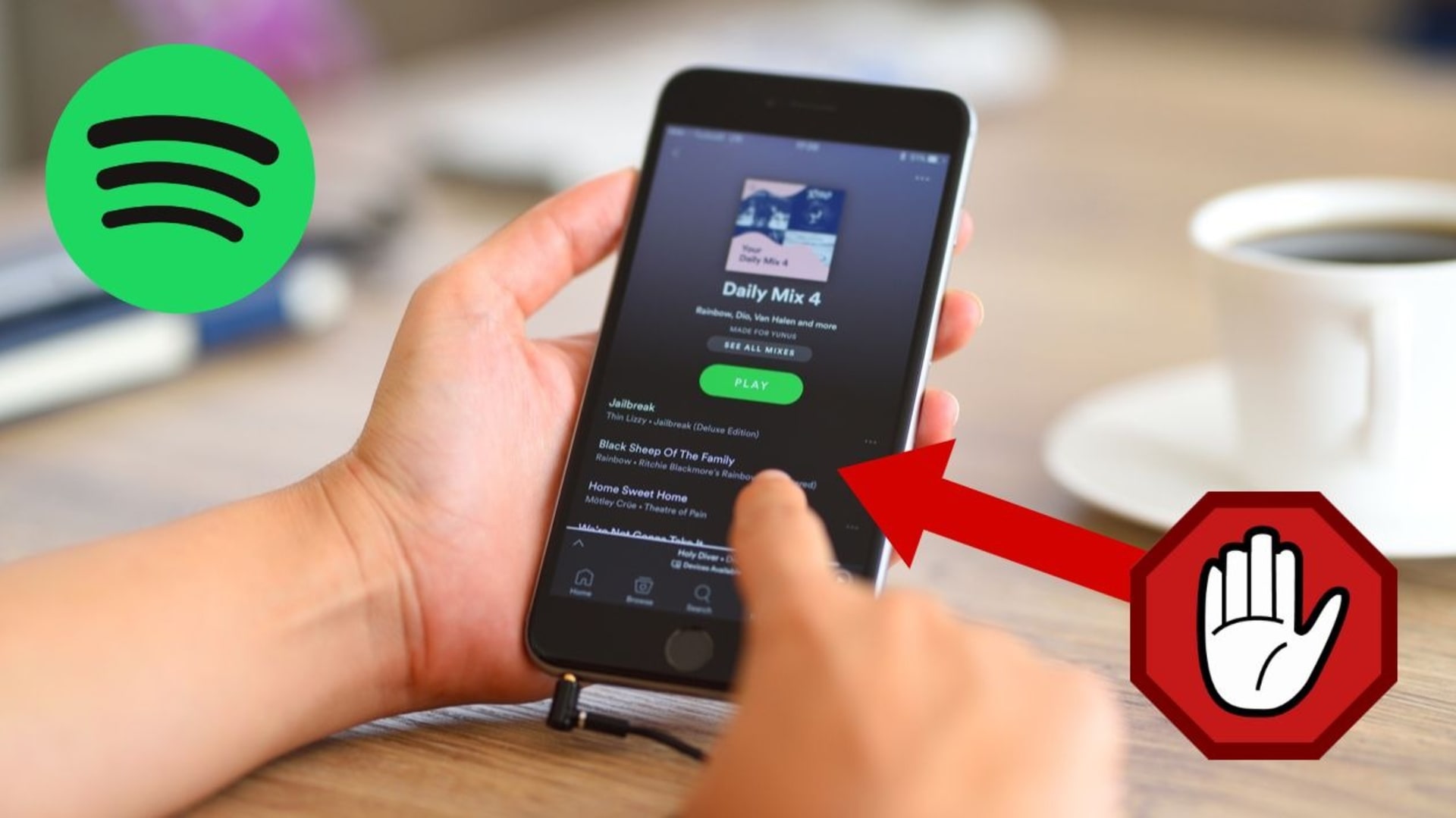 Spotify přinese možnost blokovat blokovat vybrané interprety