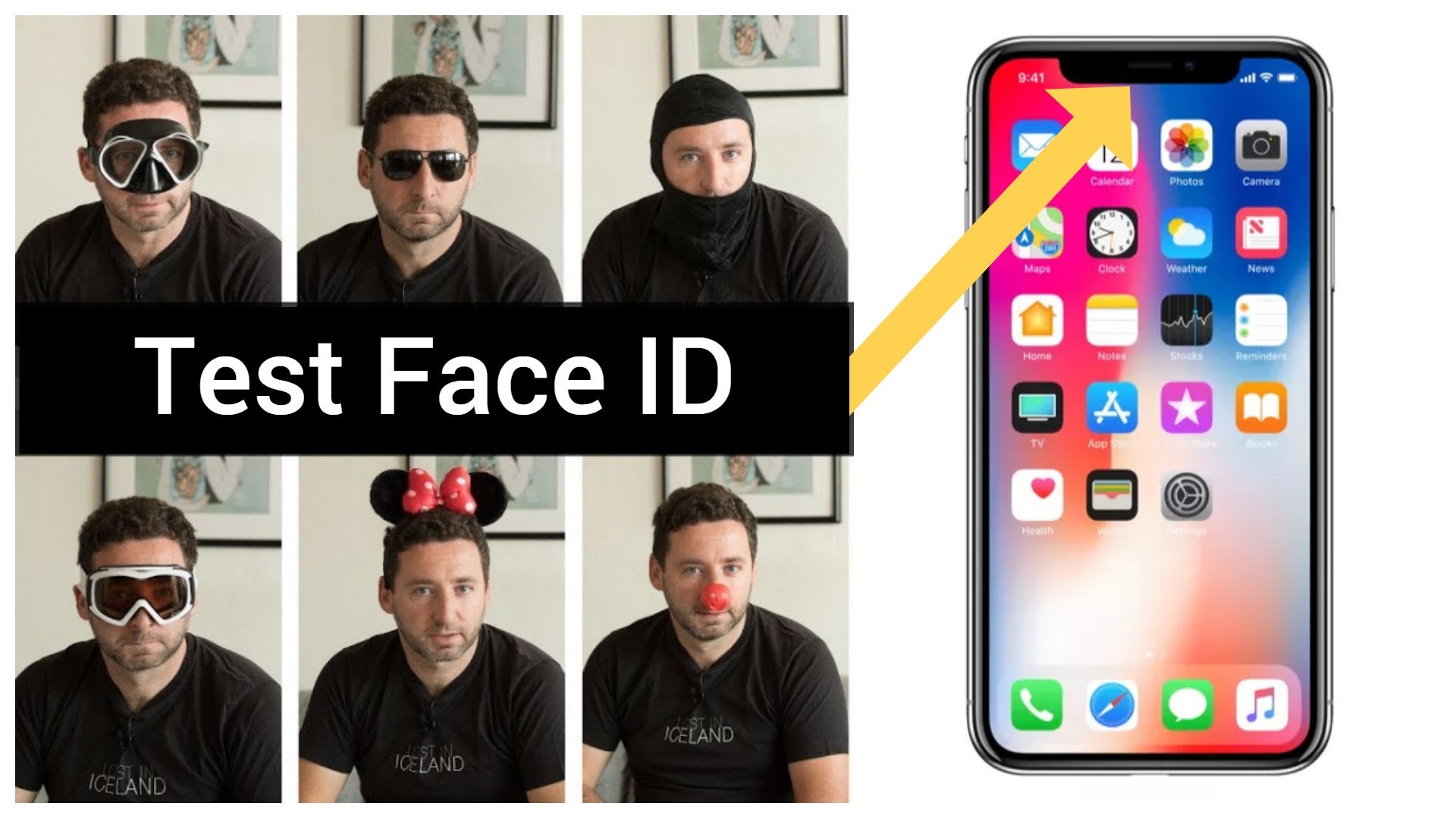 Český youtuber testoval Face ID