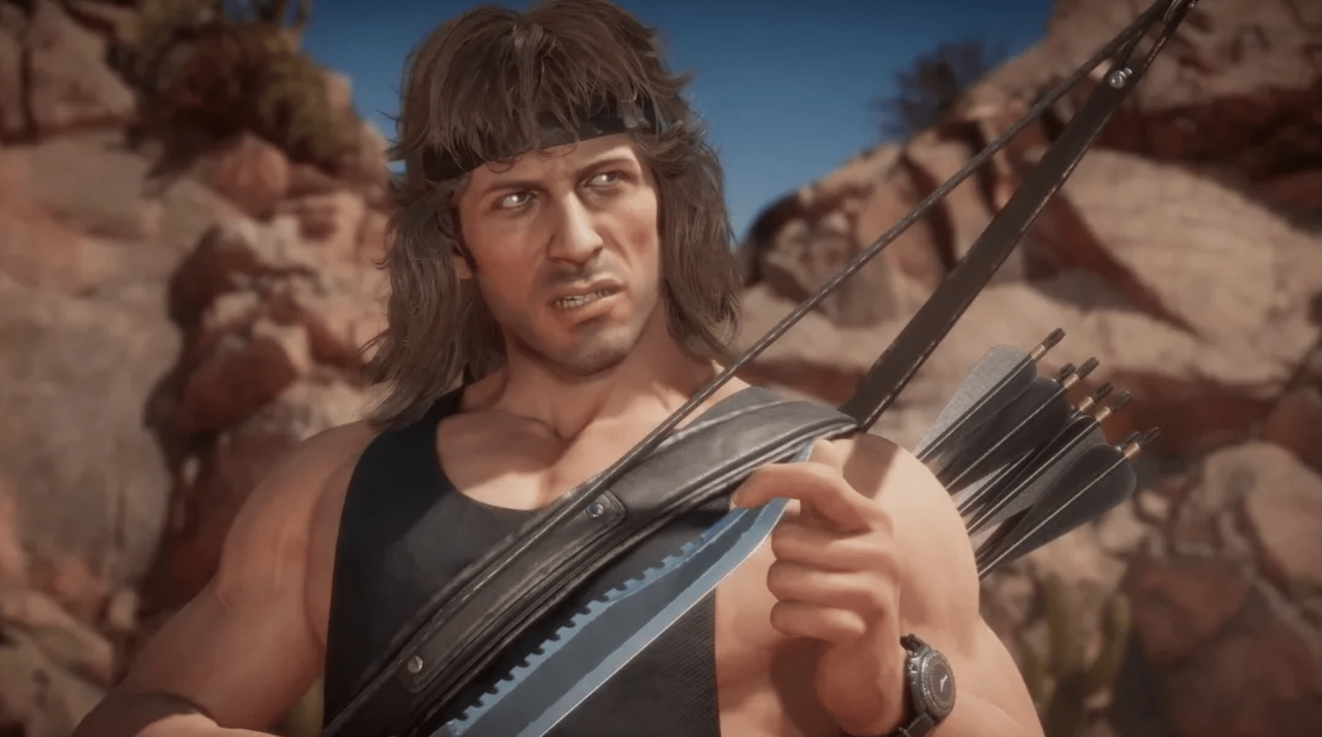Rambo ve hře Mortal Kombat