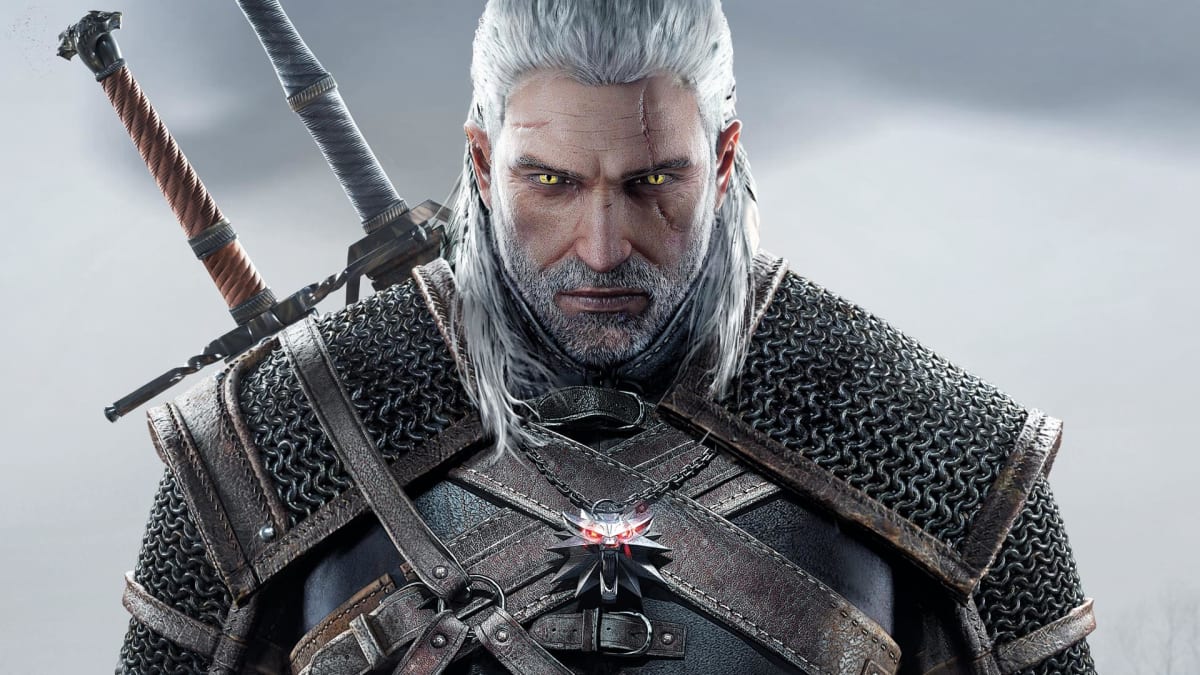 Geralt z RIvie z herní série Zaklínač
