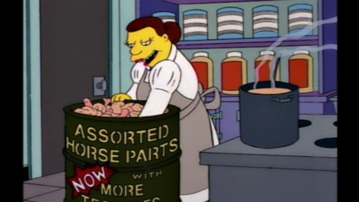 Simpsonovi a koňské maso