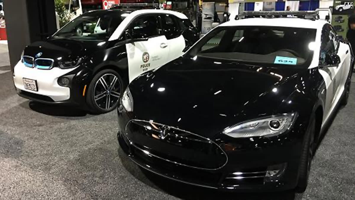 Americká policie přichází na chuť elektromobilům.