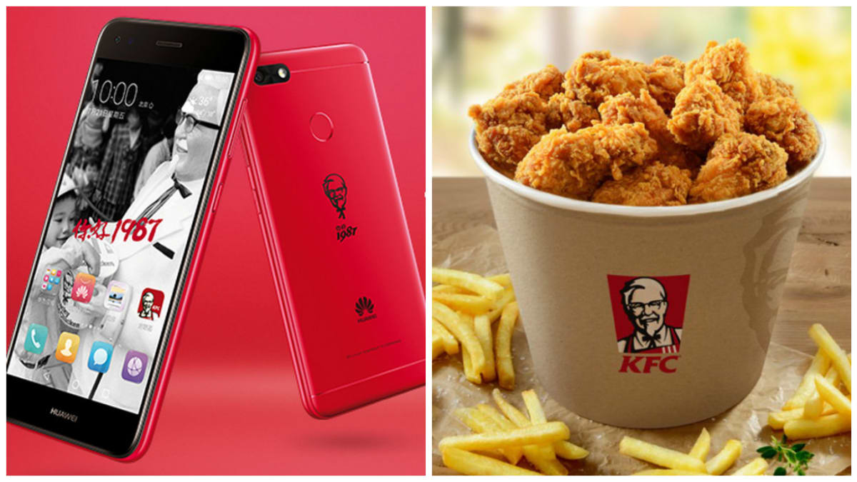 KFC začalo v Číně ve spolupráci s Huawei nabízet vlastní telefon